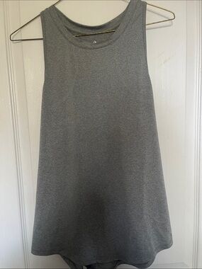 Women's Workout Tank Top in Gray